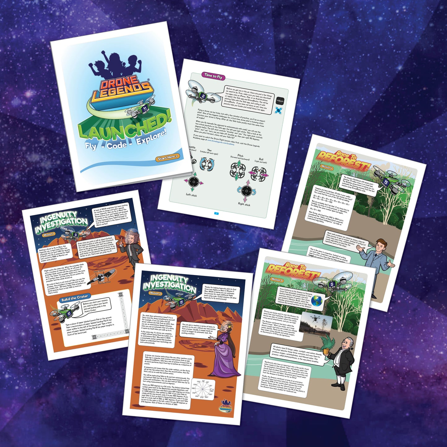 Drone Legends @ Home: Launched!